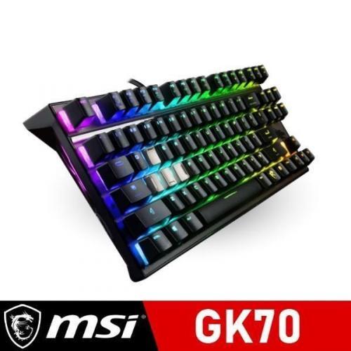 MSI Vigor GK70 RGB機械電競鍵盤(紅軸版)